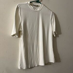 Ladies stretch white .